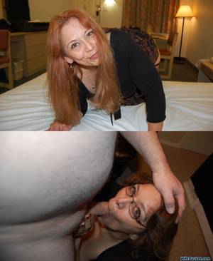 granny blowjob before and after - Wives and MILFs before then after blowjobsâ€¦