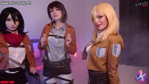Attack On Titan Cosplay Porn - Zzzirael cherry_acid attack on titan cosplay