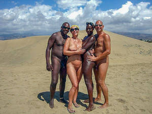 naked interracial couples on beach - Interracial Nudist Couples - Love of Nudism | MOTHERLESS.COM â„¢