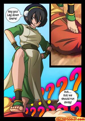 Avatar Toph Porn - Avatar the Last Airbender - [Comics-Toons] - The Foot Fetish - Toph Bei  Fong Doing Footjob fuck