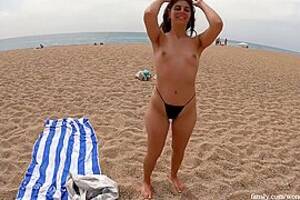 beach girls spanish - Met A Spanish Girl On A Nudist Beach And Fucked Her P1, watch free porn  video,