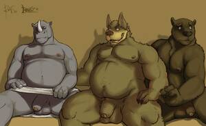 Fat Furry Porn Balls - Rule 34 - 2010 anthro balls bear biceps big big balls canine chubby fur  furry gay horn male male only muscles nipples nude pecs penis presenting  rhinoceros rov shy teasing | 1167903