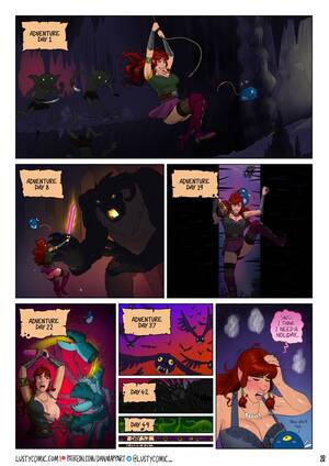 mermaid lesbian porn cartoons gallery - Lusty and the Mermaid- Dan Mapplethorpe - Porn Cartoon Comics