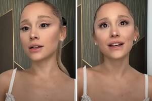 Ariana Grande Threesome Porn - Fans Praise Ariana Grande's Honesty In Vogue's Beauty Secrets