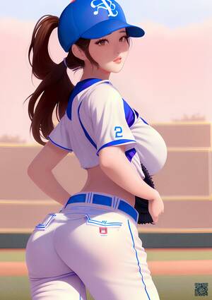 Baseball Uniform Porn - Rule 34 - 1girls 2023 ai generated baseball cap baseball uniform big  breasts boobs and butt pose curvaceous curvy curvy body curvy female curvy  figure female focus female only high resolution looking