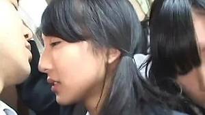 Hot Bus Porn - The bus was so hot - Japanese bus