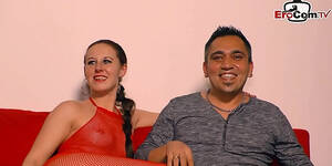 first time threesome sex - First Time Threesome For German Girlfirend At Casting HD SEX Porn Video  24:43