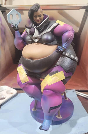 bbw latina hentai - Overwatch Porn Hentai - Blizzard Entertainment, Bbw, Overweight, Sombra,  Milf, Big Belly, Latina - Valorant Porn Gallery