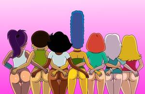 Lois Griffin And Francine Smith Porn - Choose your butt [Donna Tubbs,Marge Simpson,Lois Griffin,Francine Smith]  (creek12) : r/CartoonDrawnMILFS