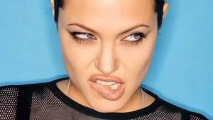 Angelina Jolie Blowjob Facial - Fotos inÃ©ditas de Angelina Jolie en su adolescencia