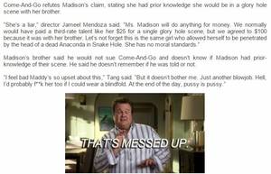 Accidental Glory Hole Porn - Woman Sues Porn Company After Accidentally Servicing He - Album on Imgur