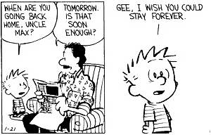 Calvin And Hobbes Babysitter Porn - Via Bill Watterson \