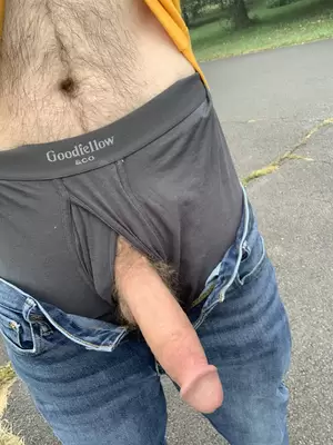 Cock Of The Walk Porn - Showing off my big cock on my walk today nude porn picture | Nudeporn.org