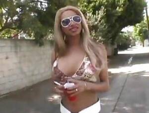 ebony tranny blonde - Blonde ebony tranny: Shemale Porn Search - Tranny.one