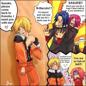 Gay Naruto Porn Comics - Naruto and Sasuke Yaoi Comics | Naruto Yaoi funny/cute comics! | Page 1