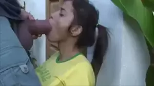 asian suck monster - Cute Asian Bitch Sucking Monster Cock And Take All Cum | xHamster