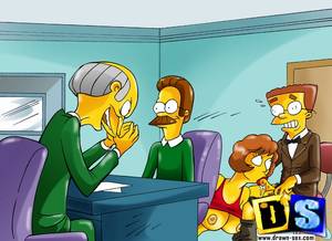 Marge Simpson Gets Fucked - Marge Simpson and others love getting naughty fucking and sucking hardcore  - CartoonTube.XXX