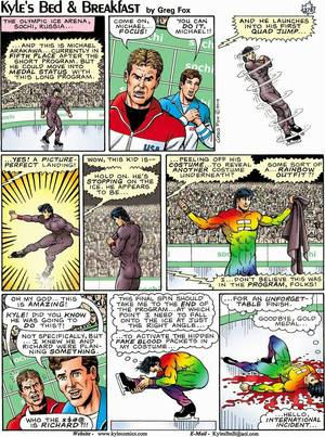 Greg Universe Bara Porn - Be sure to visit Greg Fox's website to keep up on all the latest Kyle's B&B  comics and view the incredible swag! Also, visit the Kyle's B&B Fan  Facebook ...