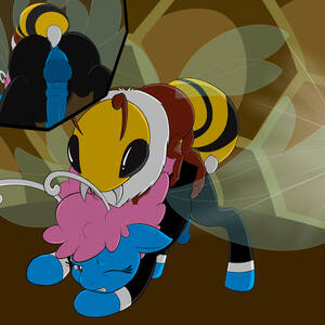 Breezie Porn - #602436 - anal, anus, artist:vulapa, balls, bee, bestiality, breezie,  explicit, face down ass up, floppy ears, gay, horsecock, interspecies,  male, nudity, ...