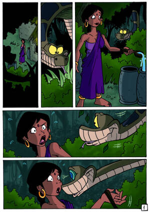 Jungle Book Kaa - Kaa and Shanti - Comic Porn XXX