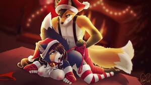 Furry Christmas Porn Cartoon - Rule 34 - 2018 anthro anthro on anthro breasts canine christmas collar duo  eipril female furry holidays leash looking back male mammal nipples sex  straight | 2641256