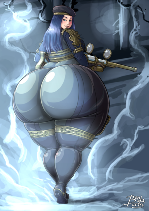 Long Hair Cartoon Porn - League Of Legends Sex Art - Hi Res, Gun, Bendacriss, Long Hair, Big Ass -  Valorant Porn Gallery