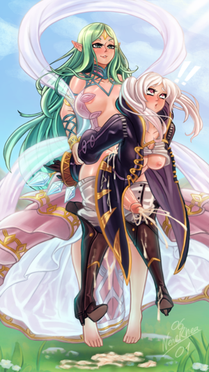 Fire Emblem Futa Porn - Fire Emblem - Futa Naga and Futa F!Grima / Robin by NeneRhea - Hentai  Foundry