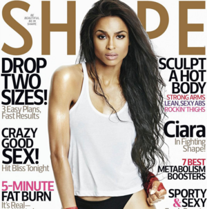 Ciara Porn - Ciara : les secrets de son incroyable silhouette post-bÃ©bÃ©