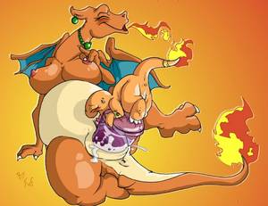 Charmander Porn - e621 2013 3_fingers 3_toes anus bald barefoot big_breasts blush breasts  busty_feral butt charizard charmander claws cute