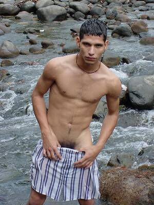 Gay Mexican Twink Porn - Hot sexy latino twink has massive erected cock