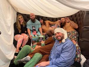 drunk party orgy - Group shot of The Dark Order Slumber Party : r/SquaredCircle