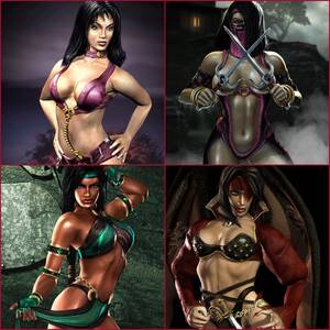 Mortal Kombat Girls Porn - Will there be again character designs / outfits like these? : r/MortalKombat