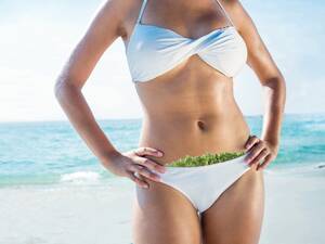 18 blonde naked beach - Down with bikini waxing! Kathy Lette on how the bush is back... and this  time it's posh | London Evening Standard | Evening Standard