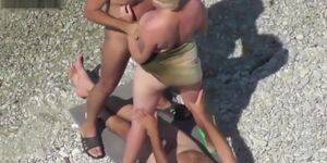 mature swingers on the beach - Beach mature swingers - Tnaflix.com