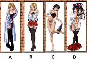 bible black hentai statue - Fabric Poster Wall Scroll Painting.Daiki Bible Black Kurumi Imari  Anime105x40cm - AliExpress