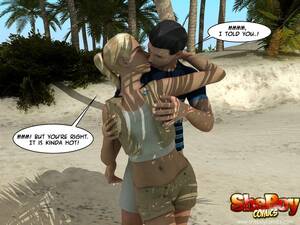 3d Porn Shemale Beacj - Amazing beach fucking show of a cute 3D shemale blonde whore taking a huge  cock in her ass!