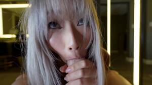 asian girlfriend sucking cock - Cute Asian Girlfriend Sucks Huge Cock for Cum -raya Steele - Pornhub.com