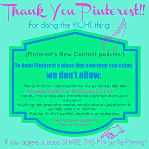 Busy Bee - If you feel the same, would you please feel free to PIN this Graphic I  created to your own BOARDS? Multiple boards if you would please...lets get  the word ...