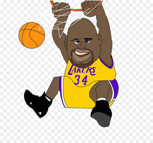 Nba Cartoon Porn - NBA All-Star Game Los Angeles Lakers Basketball Cartoon - NBA star
