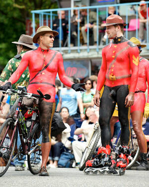 Canadian Mountie Gay Porn - Happy Canada Day! | BananaGuide