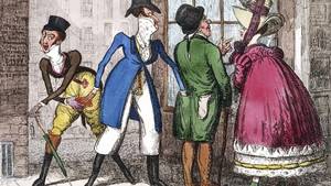 Diving Bear Porn - Dandy PickPockets Diving: Scene Near St. James Palace Isaac Robert  Cruikshank / Lewis Walpole Library / Wikimedia