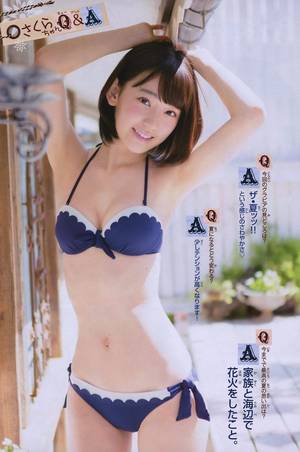 j pop bikini - Saki Miyawaki