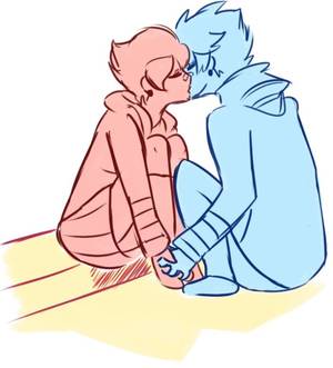 Cartoon Regular Show Margaret Porn - Margaret and Mordecai. Drawn simple but cute.