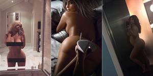 Kim Kardashian Sexy Tits Captions - Kim Kardashian naked in a tree