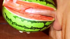 Fucking Fruit - Fruit fuck and self swallow - the best comes after cumming - XXXi.PORN Video