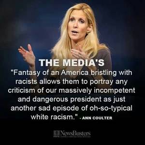 Ann Coulter Porn Rule 34 - Ann Coulter Column: Sixth Sense Media Sees Racist People Everywhere