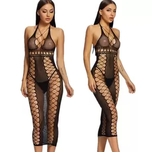 Hot Sexy Clothes - Sexy lingerie hot Women's underwear erotica porn cospaly costumes erotic  dresses slips porno intimate kimino Stretch net dress - AliExpress