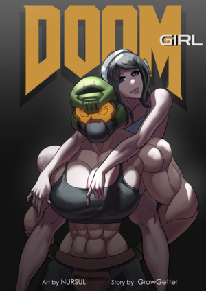 Fmg Muscle Growth Animation Porn - Doom Girl - GrowGetterComics