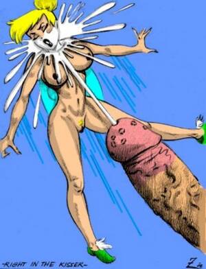 Flushed Away Porn Sex - Little fairy Tinker Bell gets flushed away by a cumshot! | Disney porn