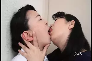 asian lesbians nurses kissing - Hungry Mature Japanese Grandmother Kisses Her Nurses | xHamster
